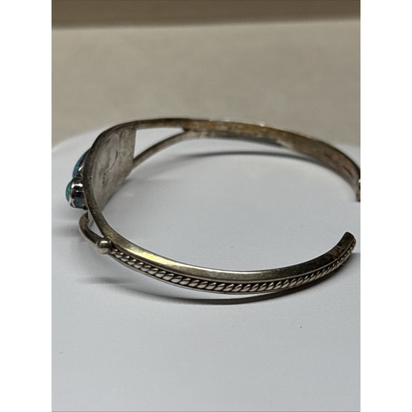 BENNIE BOWEKATY BRACELET STERLING SILVER WITH OPALS - Picture 10 of 16